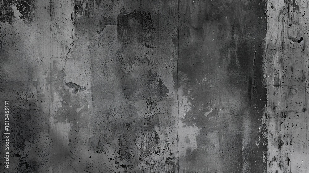 Fototapeta premium Gray gradient cement texture background