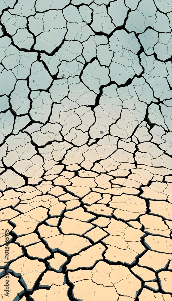Cracked Earth Texture, Aerial View, Pattern Background, Wallpaper, Cover and Screen for Smartphone, PC, Laptop, 9:16 Format Cracked Earth Texture, Aerial View, Pattern Background, Wallpaper, Cover and Screen for Smartphone, PC, Laptop, 9:16 Format