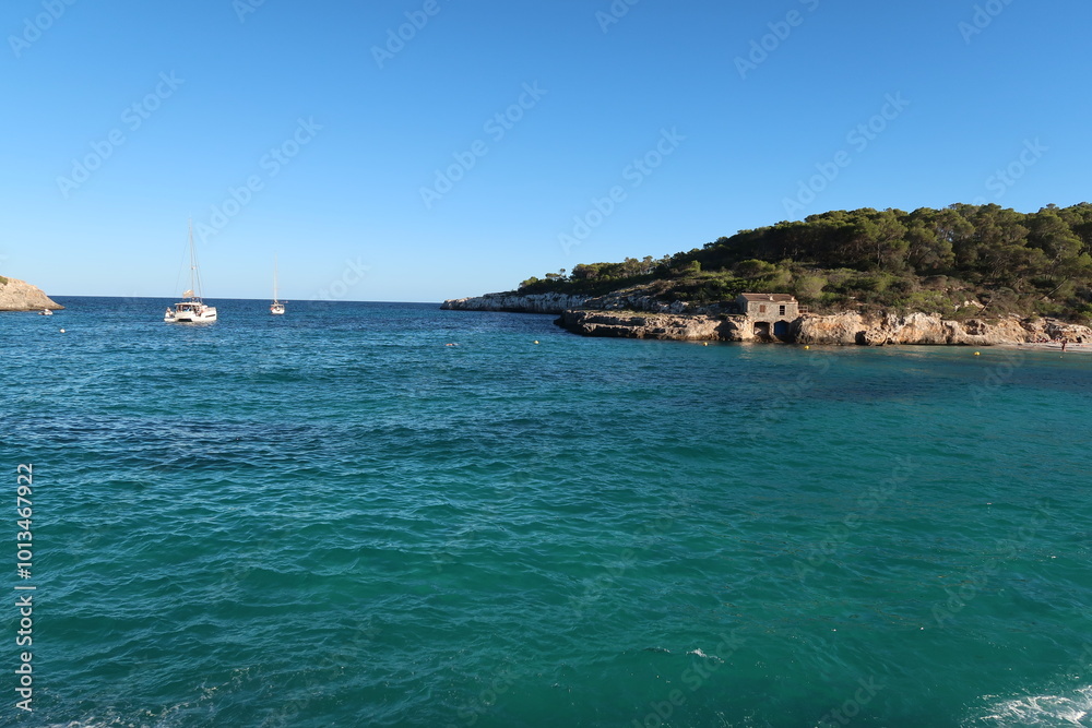 Fototapeta premium A day at the beach on Mallorca
