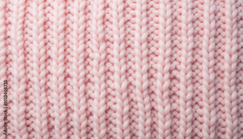 Light pink knitted fabric texture background Light pink knitted fabric texture background