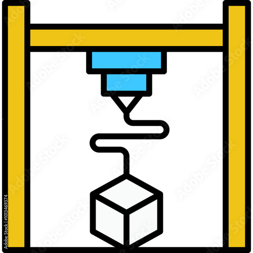 3d Printer Icon