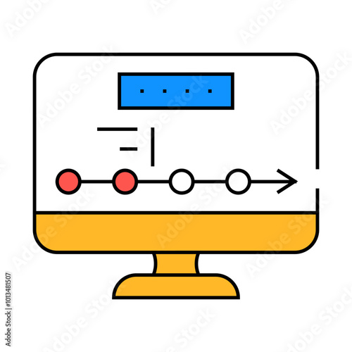 logistics tracking wholesale line icon vector. logistics tracking wholesale sign. isolated symbol illustration