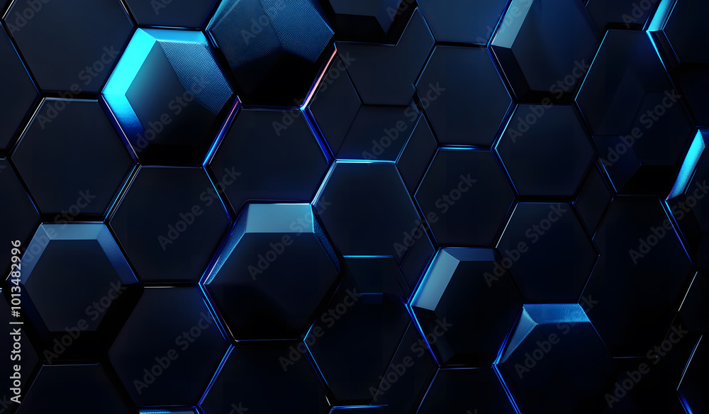 grey and blue hexagons modern background illustration design grey and blue hexagons modern background illustration design