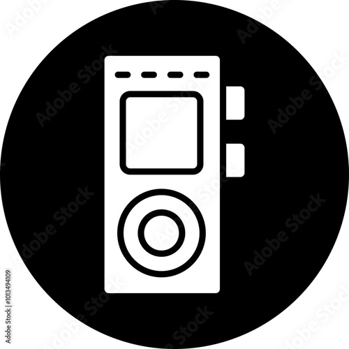 Audio Recorder Icon Design