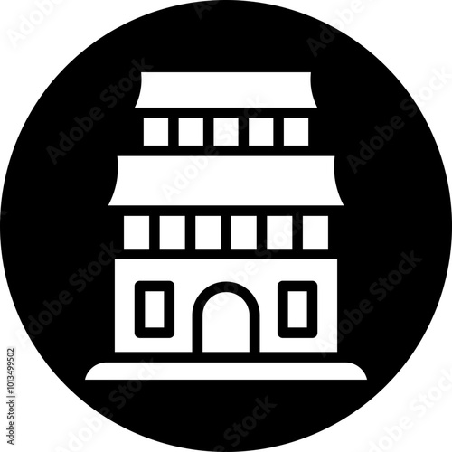 Pagoda Icon Design
