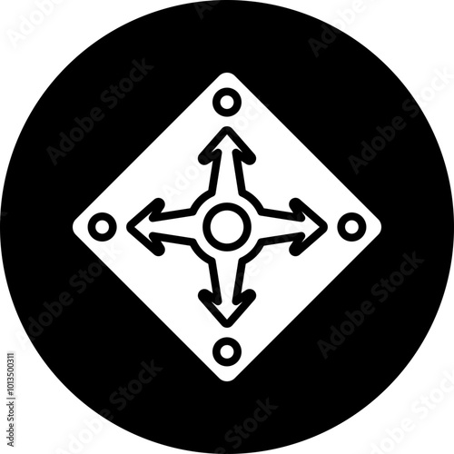 Navigation Arrow Icon Design