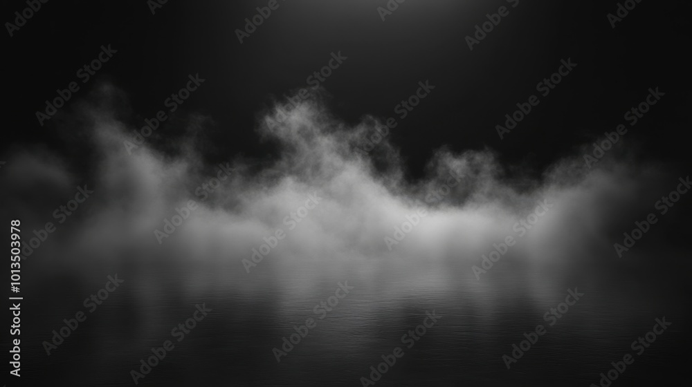 Ground-level black fog rising slowly, filling the scene with a mysterious, spooky smog effect. Perfect for dark horror or magical atmospheres. Ground-level black fog rising slowly, filling the scene with a mysterious, spooky smog effect. Perfect for dark horror or magical atmospheres.
