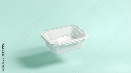 Wallpaper Mural Clear Lid Lunch Box Mockup Torontodigital.ca