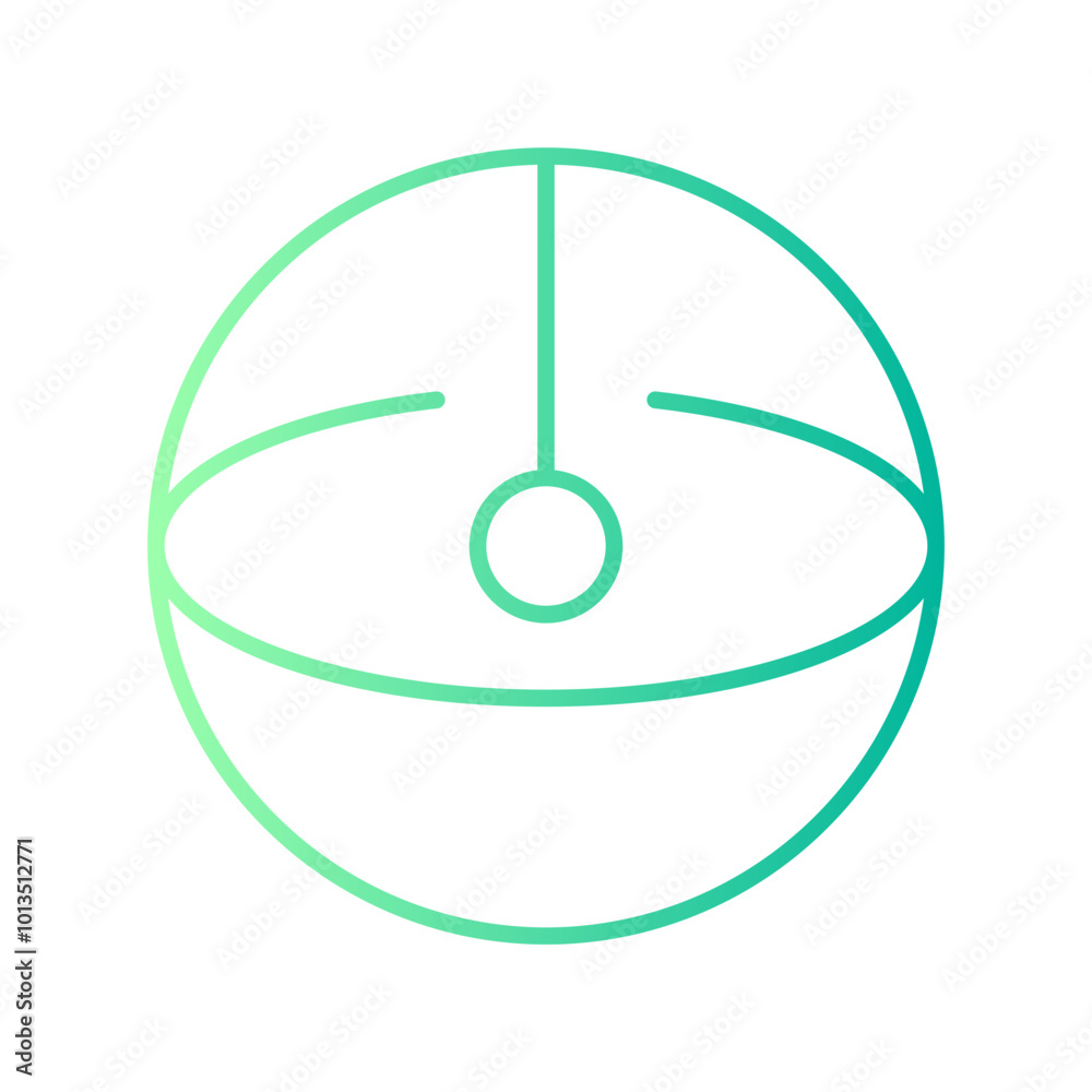 sphere gradient icon