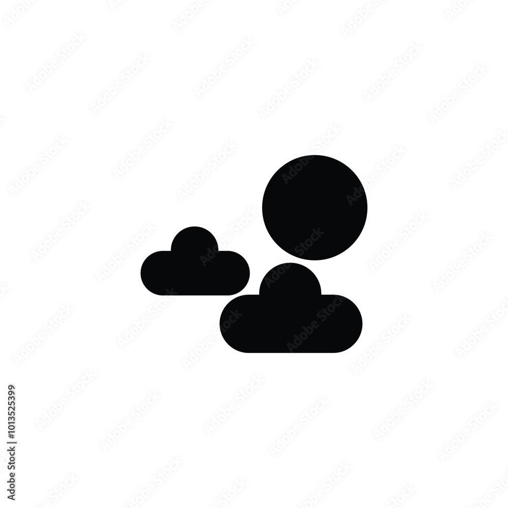 Creative weather icon vector art illustration. Creative weather icon vector art illustration.