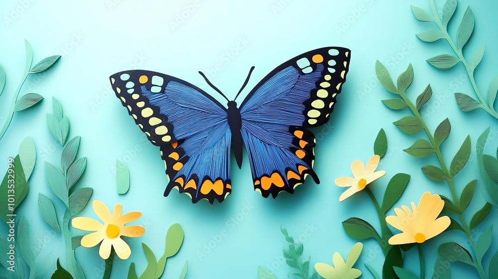 Common Blue butterfly also known as Polyommatus icarus displaying vibrant colors and delicate features in a natural setting Vibrant Common Blue Butterfly in Natural Habitat Common Blue butterfly also known as Polyommatus icarus displaying vibrant colors and delicate features in a natural setting Vibrant Common Blue Butterfly in Natural Habitat