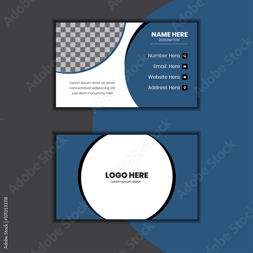 business card template
