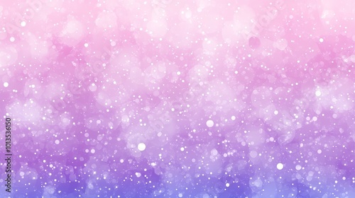 Abstract Pink and Purple Bokeh Background with White Circles