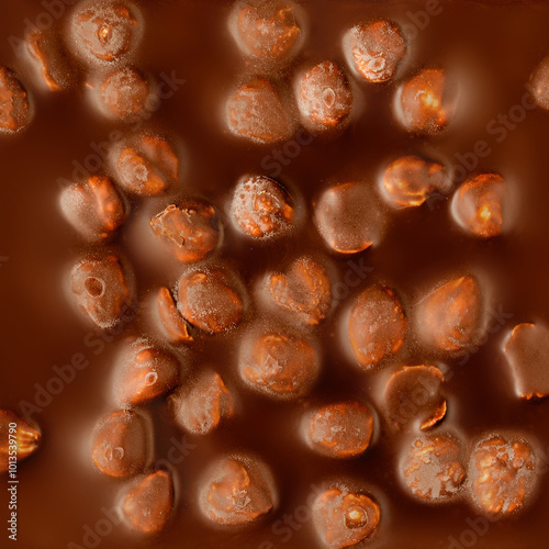 Obraz na płótnie Chocolate bar textured background