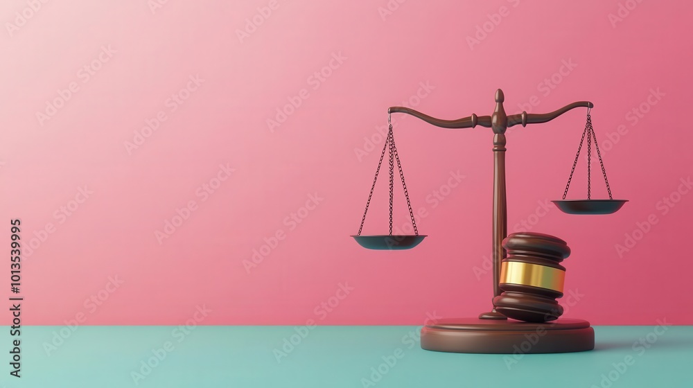 A detailed image of a wooden gavel and scales of justice on a colorful background, symbolizing law and legal concepts. A detailed image of a wooden gavel and scales of justice on a colorful background, symbolizing law and legal concepts.