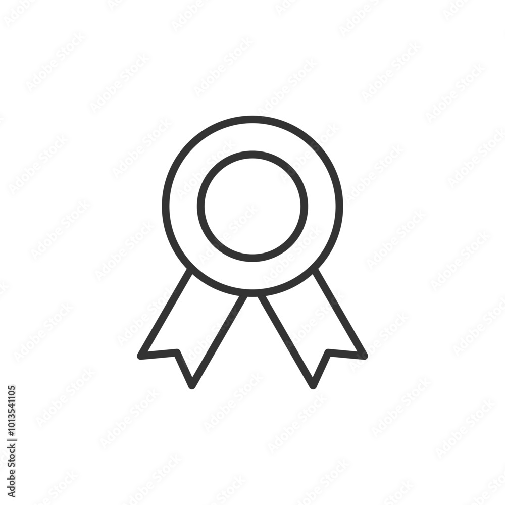 Badge icon. Ribbon symbol modern, simple, vector, icon for website design, mobile app, ui. Vector Illustration Badge icon. Ribbon symbol modern, simple, vector, icon for website design, mobile app, ui. Vector Illustration