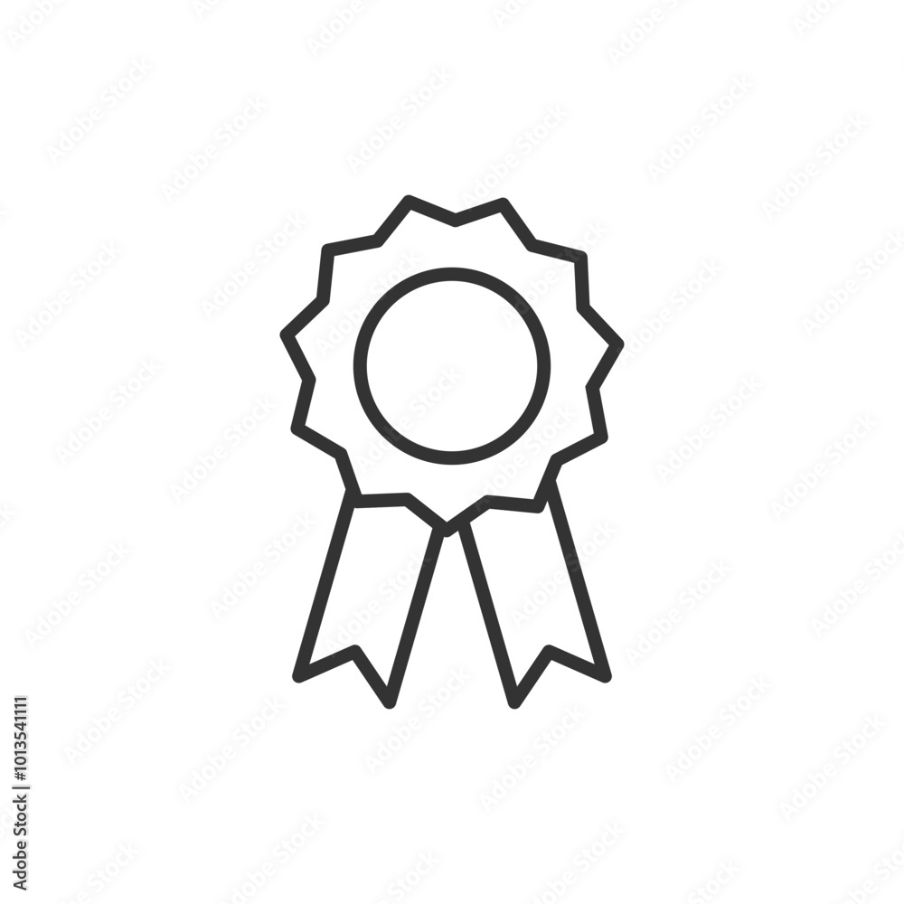 Badge icon. Achievement symbol modern, simple, vector, icon for website design, mobile app, ui. Vector Illustration Badge icon. Achievement symbol modern, simple, vector, icon for website design, mobile app, ui. Vector Illustration