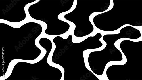 Abstract Doodle Shape Texture Background