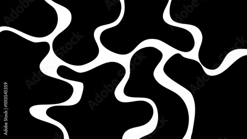 Abstract Doodle Shape Texture Background