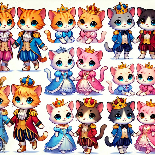 Royal Kitten Couples