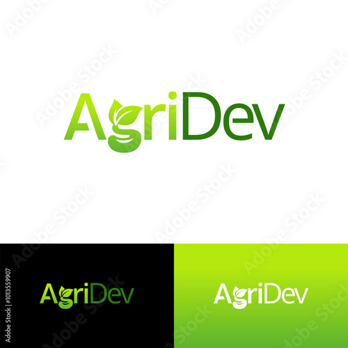 Fotografija Agridev logo design