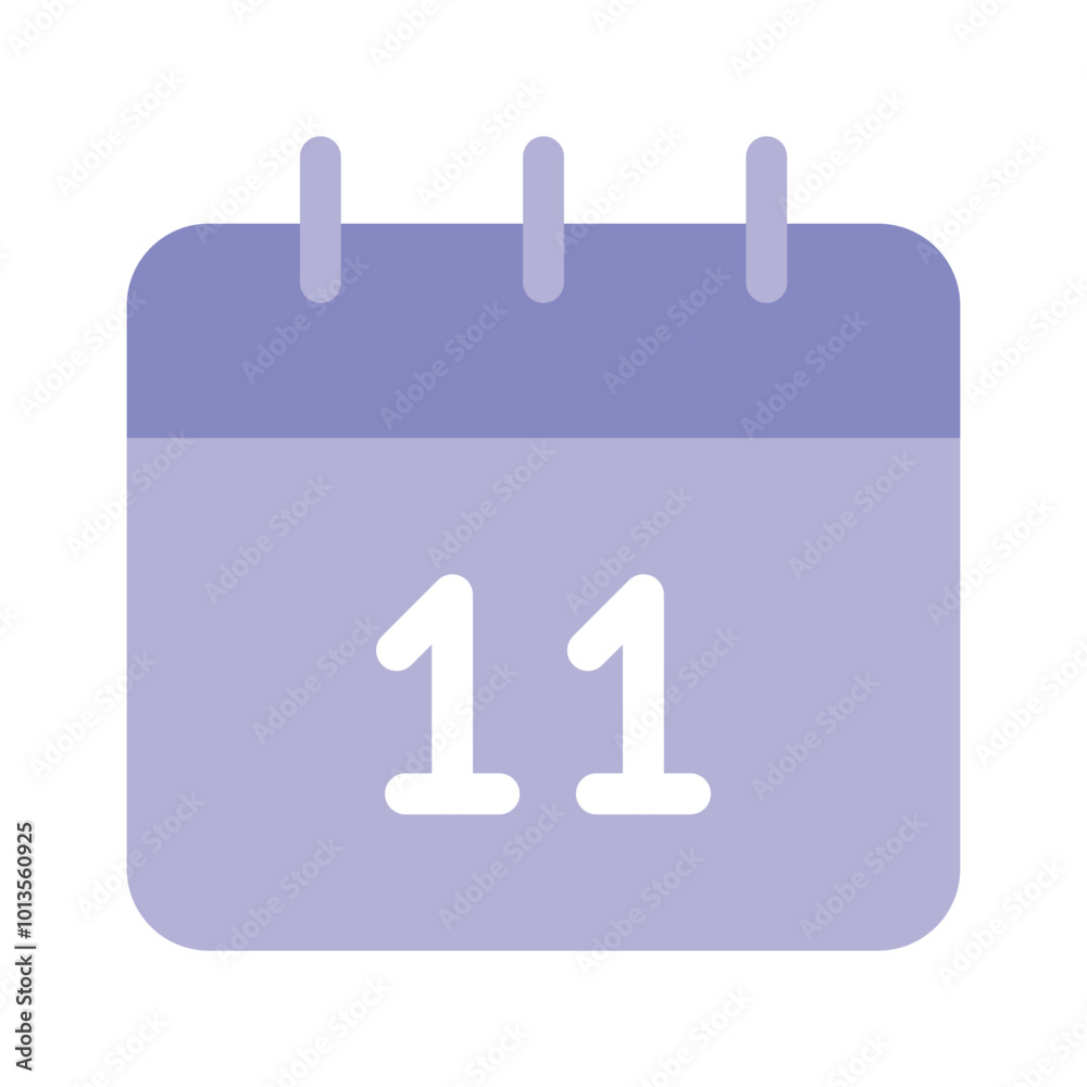 Calendar showing the 11th, symbolizing dates, events, or appointments Calendar showing the 11th, symbolizing dates, events, or appointments