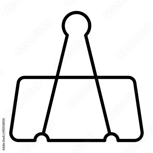 clip outline icon