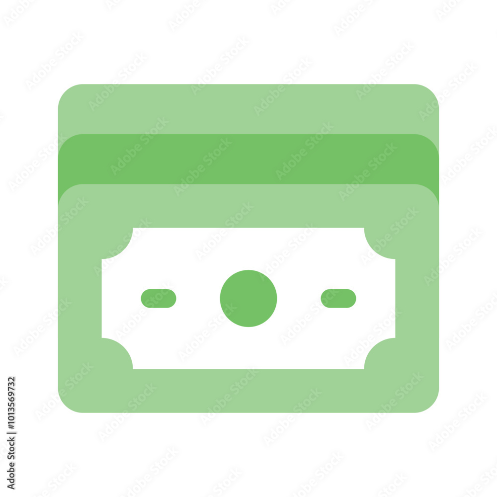 Banknotes icon design in trendy style, ready for premium use Banknotes icon design in trendy style, ready for premium use