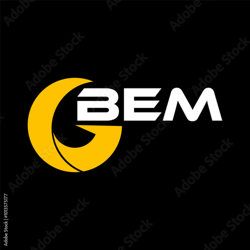 BEm letter logo design for your brand or company business. company logo ,rand, initial, finance logo, luxury ,tech , marketing