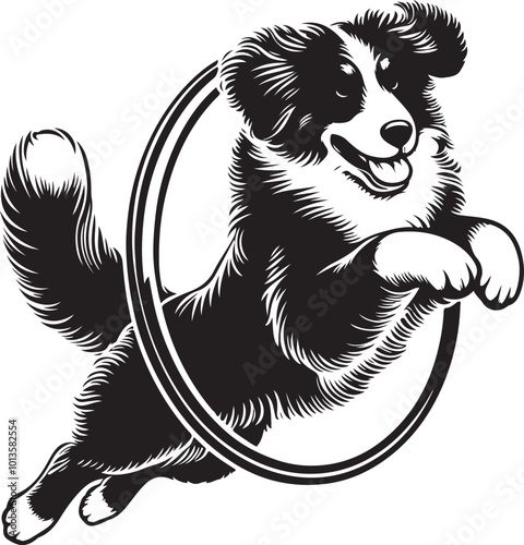 illustration of a dog