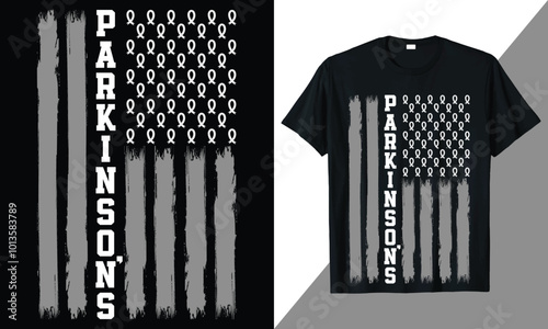 Parkinson's Awareness Graphic T-shirt Design, Awareness Shirts Design