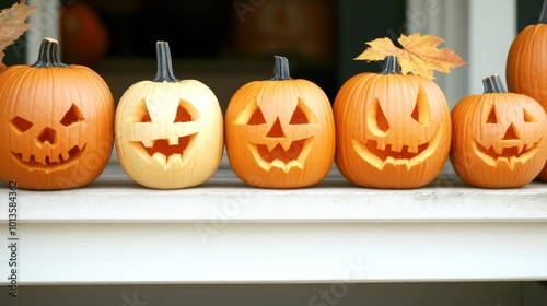 Halloween pumpkin art gallery intricately carved pumpkins displayed in an American museum photo