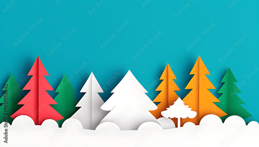 Obraz premium festive background rendered creating vibrant holiday feel