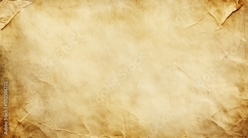 Aged Yellow Paper Texture Background