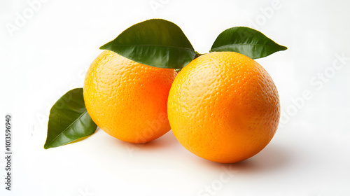 Orange fruit isolated on a white background. isolated on a white background design