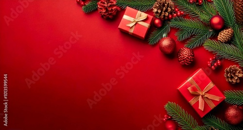 Christmas Greeting Card | New Year Background Greeting Card