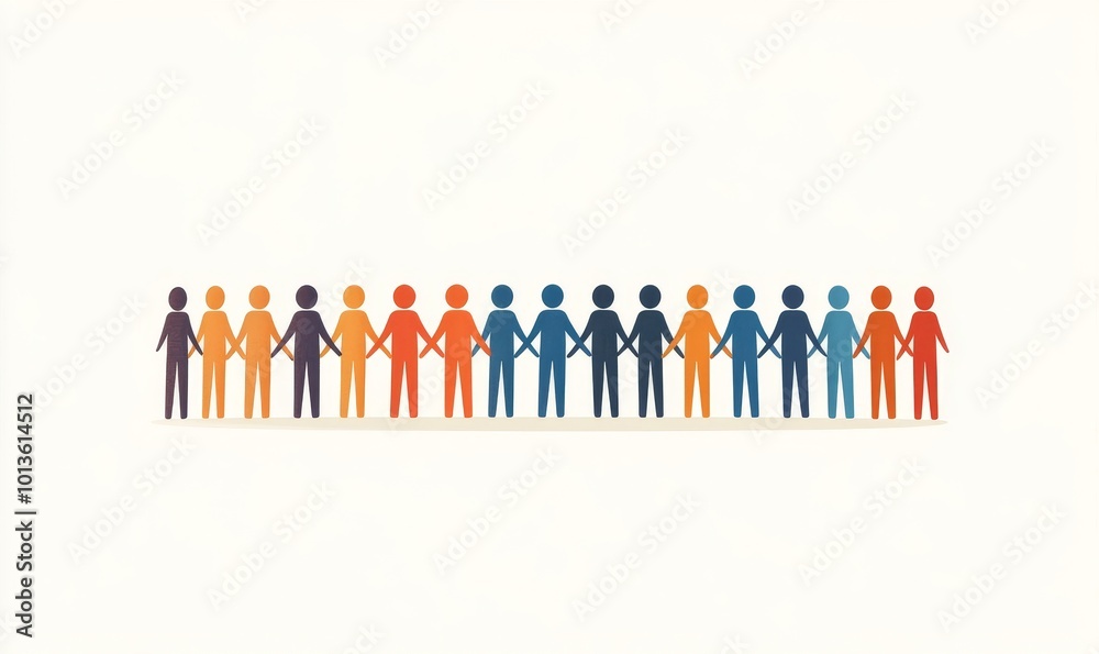 diverse group of people holding hands. Unity, community, and mutual support. The essence of teamwork, cooperation, and the concept of helping each other in a multicultural, Generative AI diverse group of people holding hands. Unity, community, and mutual support. The essence of teamwork, cooperation, and the concept of helping each other in a multicultural, Generative AI