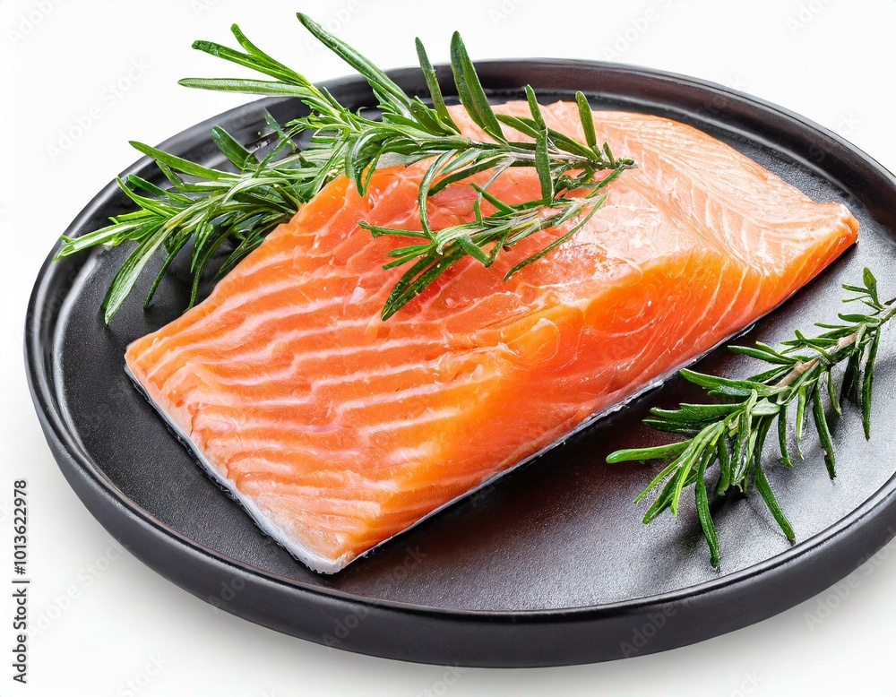 fresh salmon fish fillet isolated on white background fresh salmon fish fillet isolated on white background