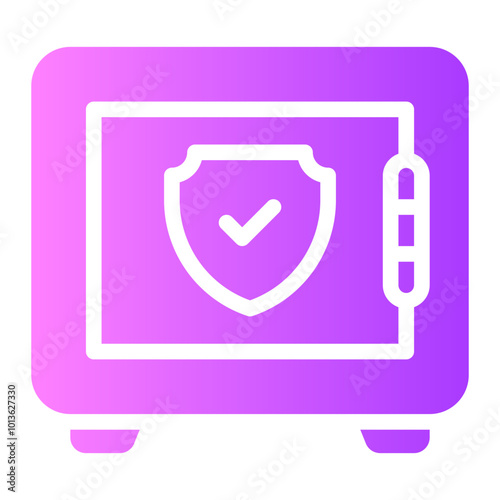 safebox gradient icon