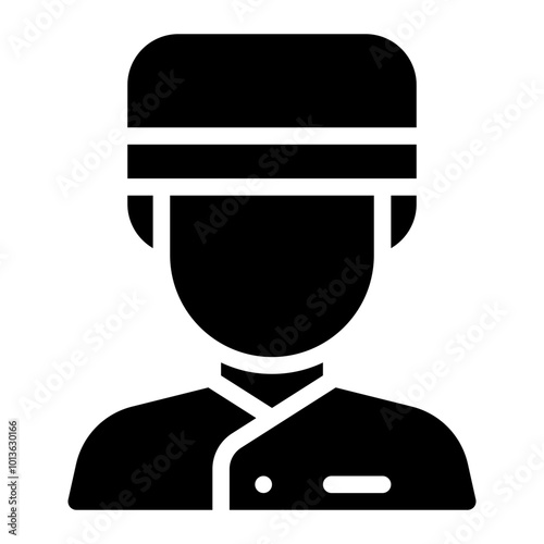 bellboy glyph icon