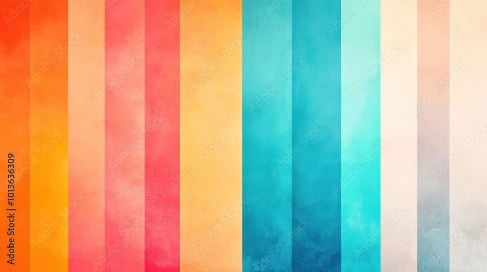 Retro gradient background with vibrant, grainy colors fading into each other, creating a nostalgic poster design Retro gradient background with vibrant, grainy colors fading into each other, creating a nostalgic poster design