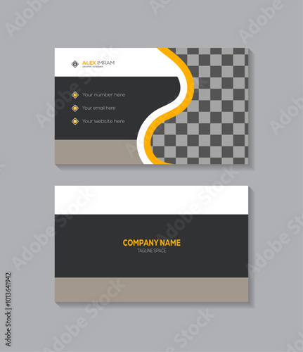business card template