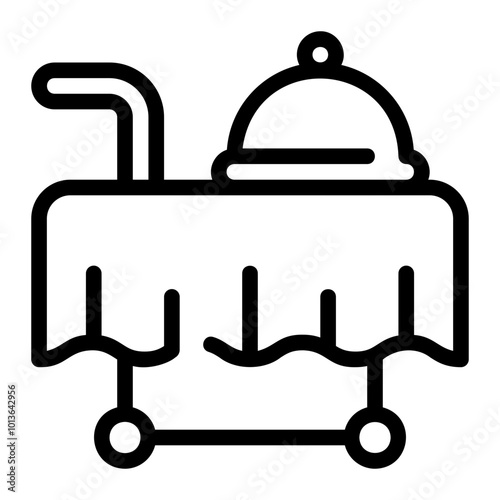 food service line icon