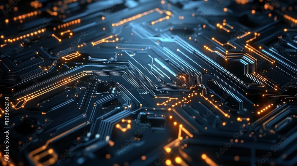 Abstract circuit board futuristic technology background Abstract circuit board futuristic technology background