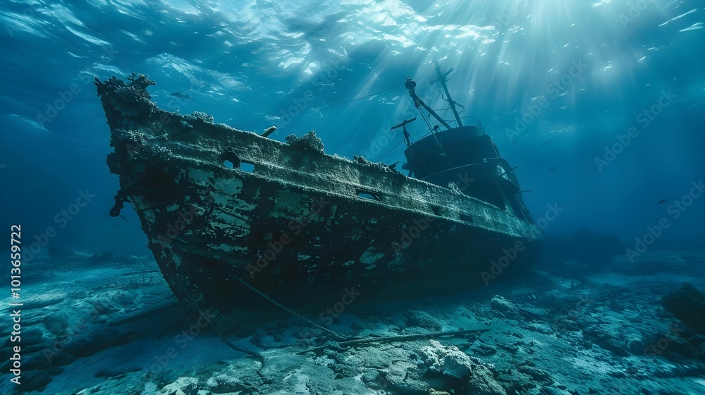 Sunken ship Wallpaper. Background Sunken ship Wallpaper. Background