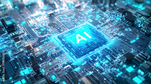 Advanced AI Hardware with Electronics and Data Processing Capabilities