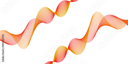 wavy line background. Technology for big data, visualization, artificial intelligence and deep learning. Digital technology abstract background.  parallel lines pattern. wave effect. Curved wavy line.