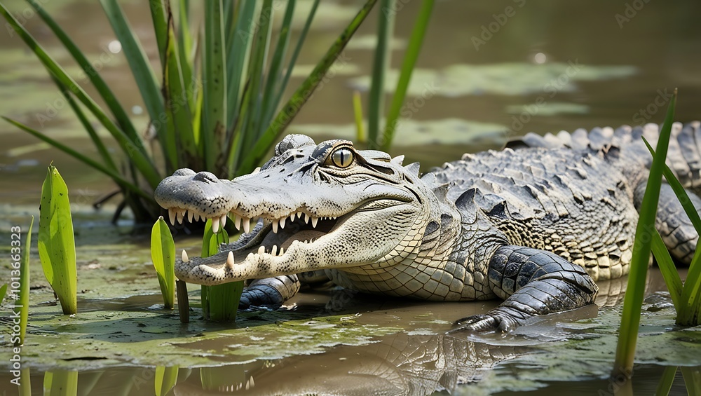 Explore the majestic world of alligators through this high-resolution 8K photography collection. Each image captures the raw beauty, power, and mystery of these ancient reptiles in their natural habit Explore the majestic world of alligators through this high-resolution 8K photography collection. Each image captures the raw beauty, power, and mystery of these ancient reptiles in their natural habit
