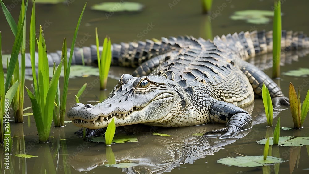 Explore the majestic world of alligators through this high-resolution 8K photography collection. Each image captures the raw beauty, power, and mystery of these ancient reptiles in their natural habit Explore the majestic world of alligators through this high-resolution 8K photography collection. Each image captures the raw beauty, power, and mystery of these ancient reptiles in their natural habit