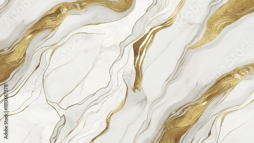 White and Gold marble texture for tile wallpaper luxurious background